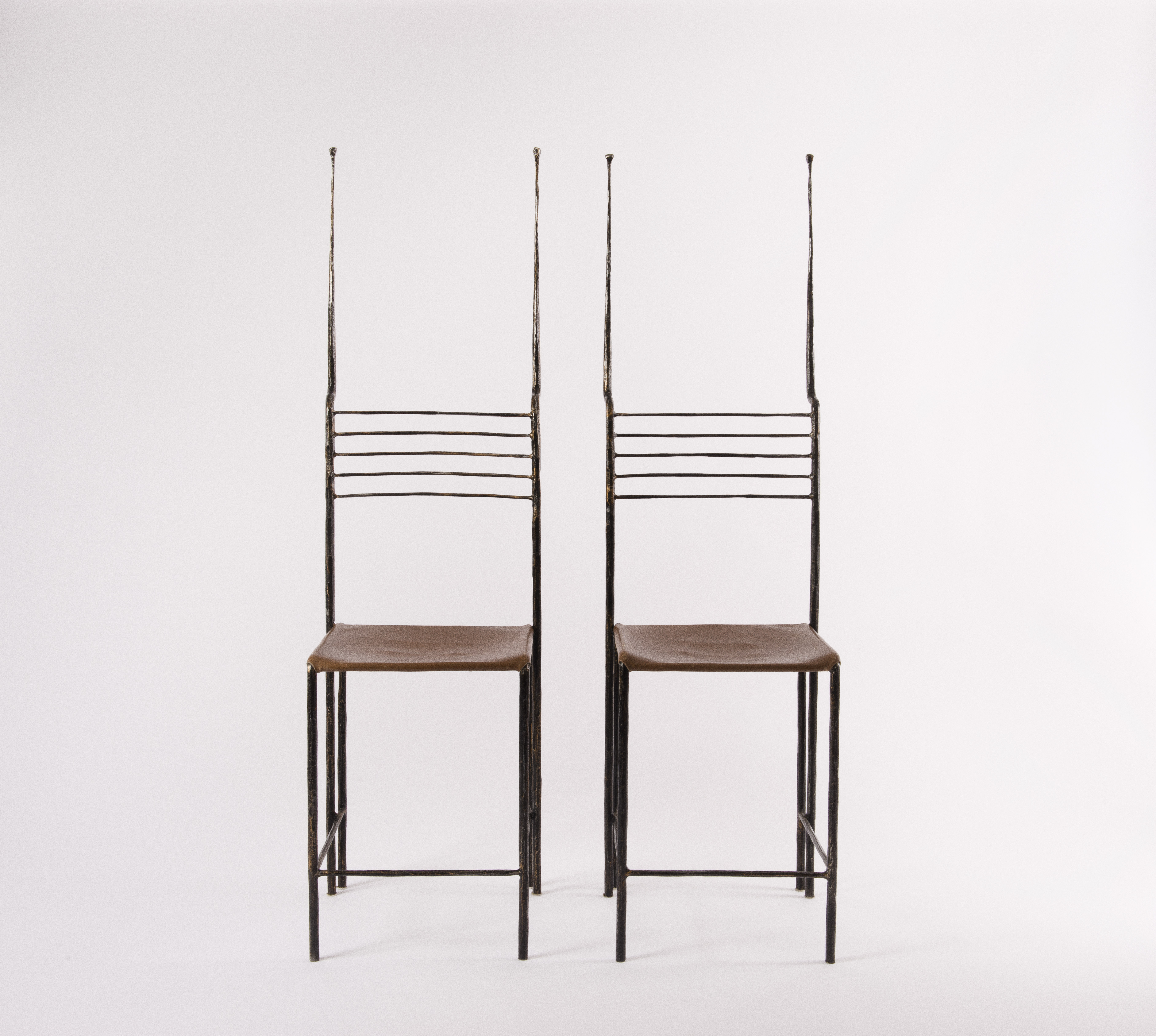 Paire de chaises, c.1960 Paul Bert Serpette