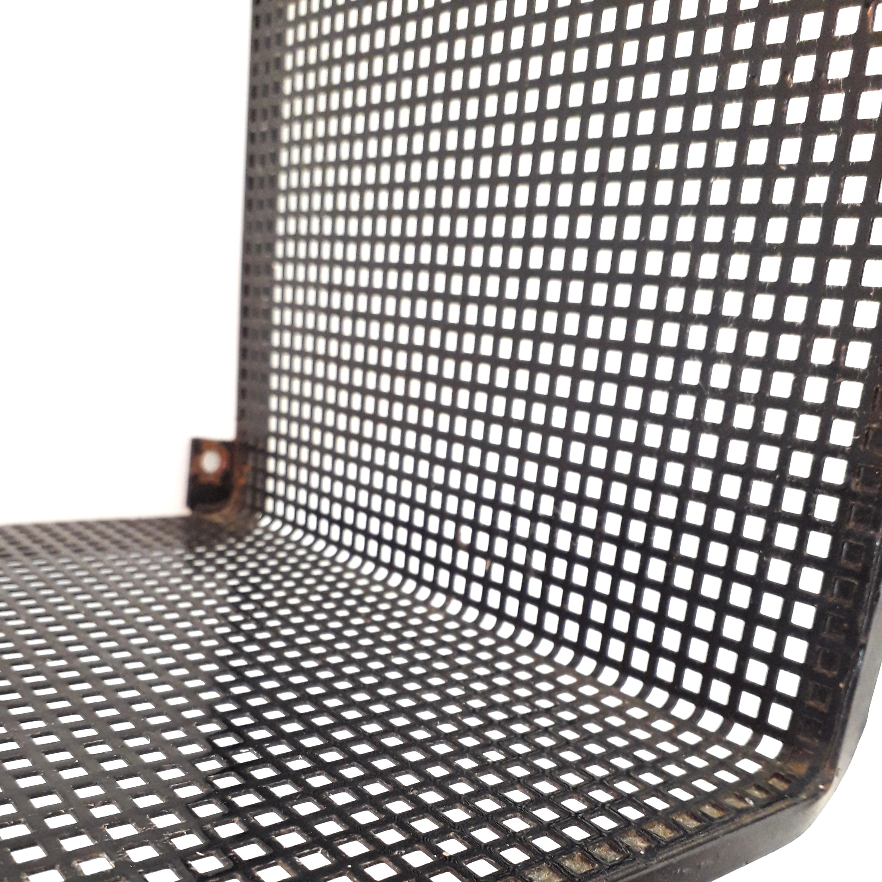 Étagère Design Mathieu Matégot Forme S Années 1950 - Métal Noir, Vintage, Occasion