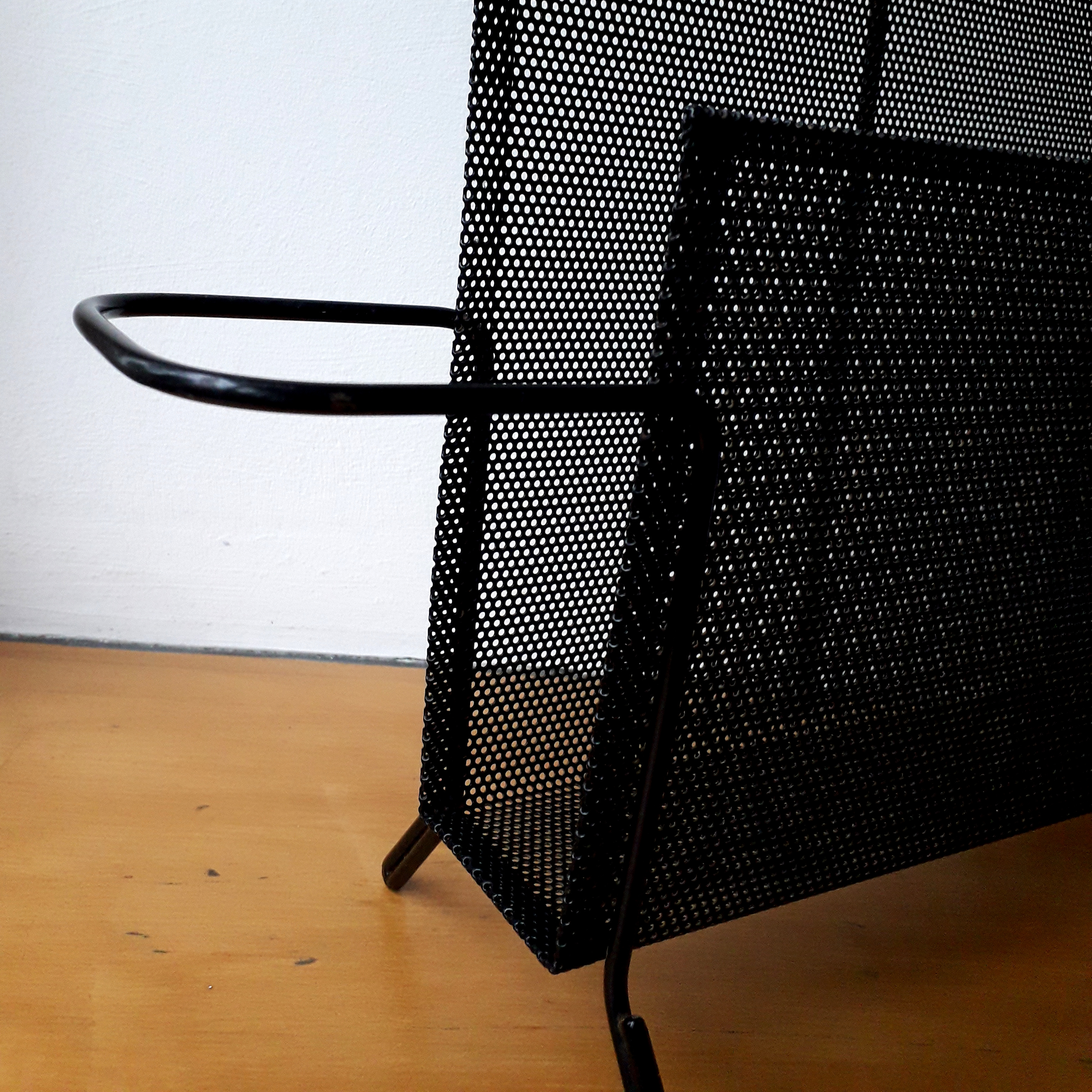 Mathieu Matégot's magazine rack, c. 1955 | Paul Bert Serpette