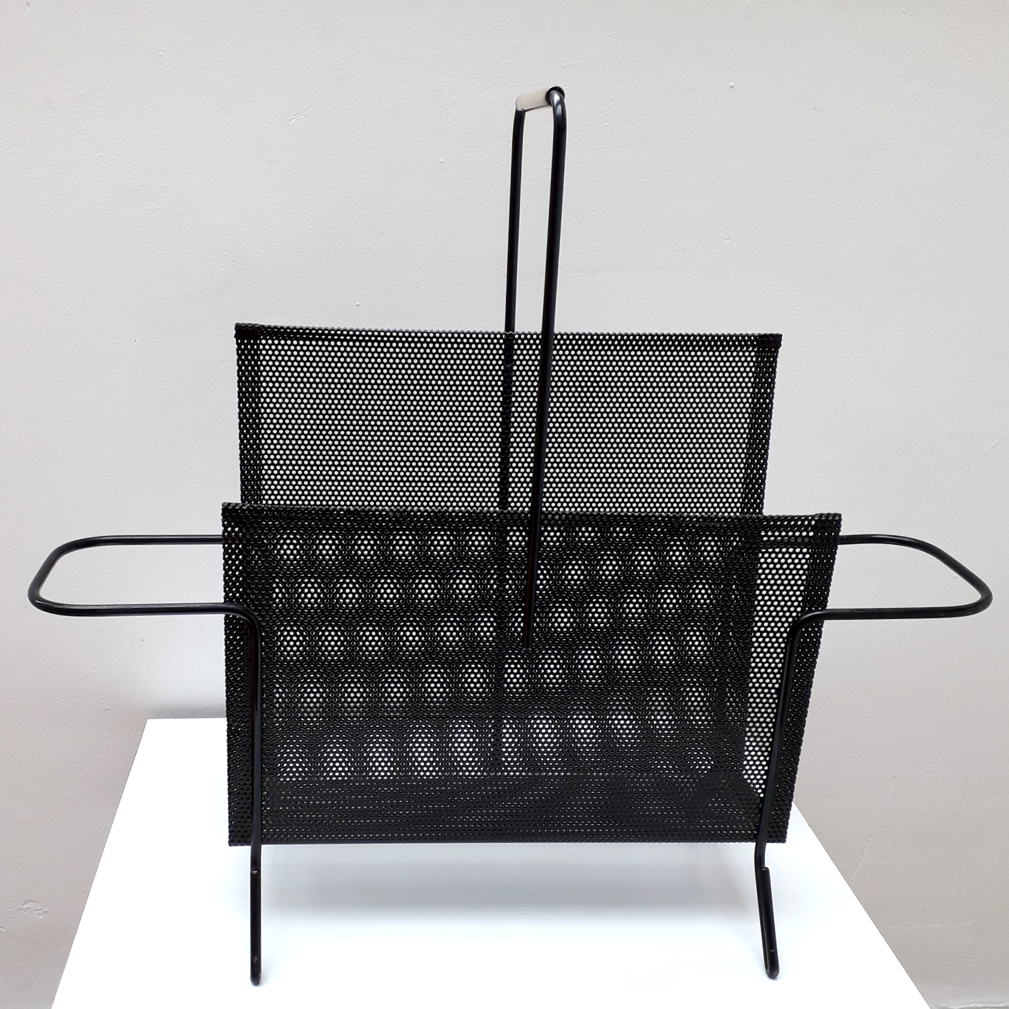 Mathieu Mategot magazine rack, c. 1955 | Paul Bert Serpette