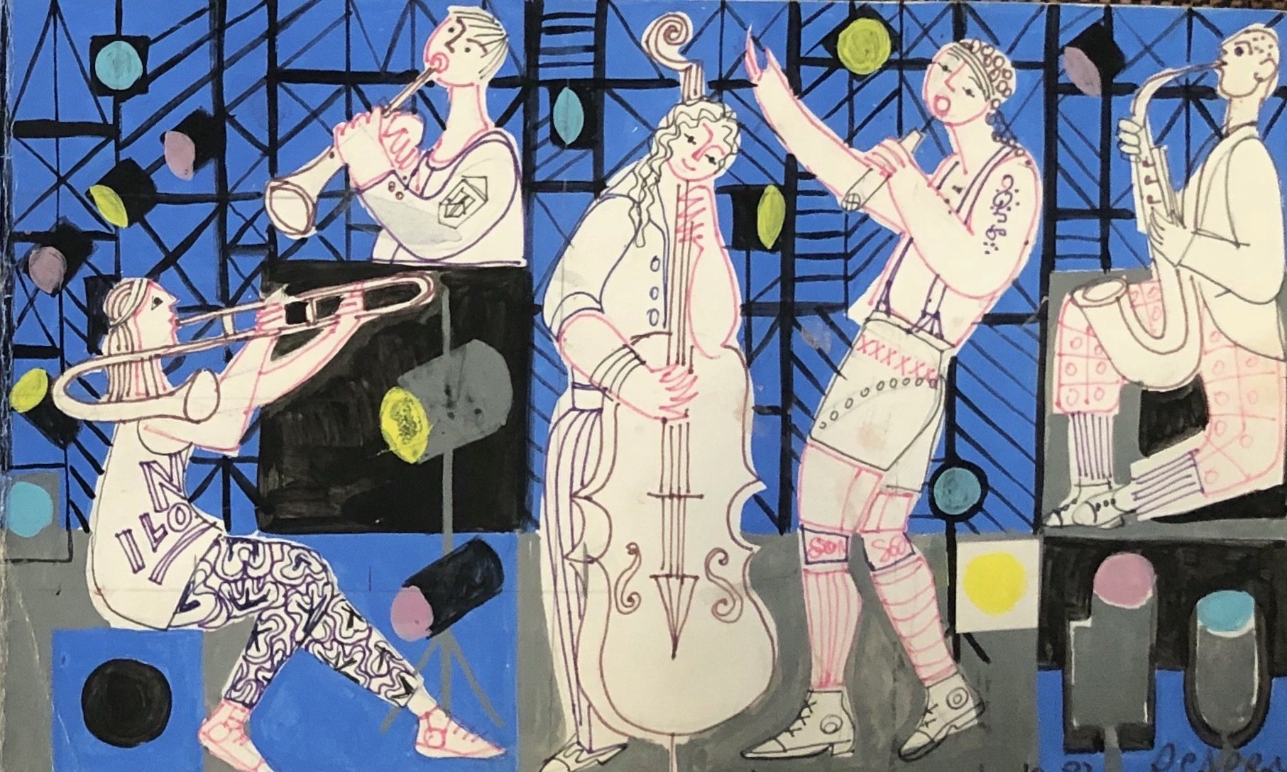 Roger Capron - Panneau Décoratif - Pièce Unique - 1987 | Paul Bert