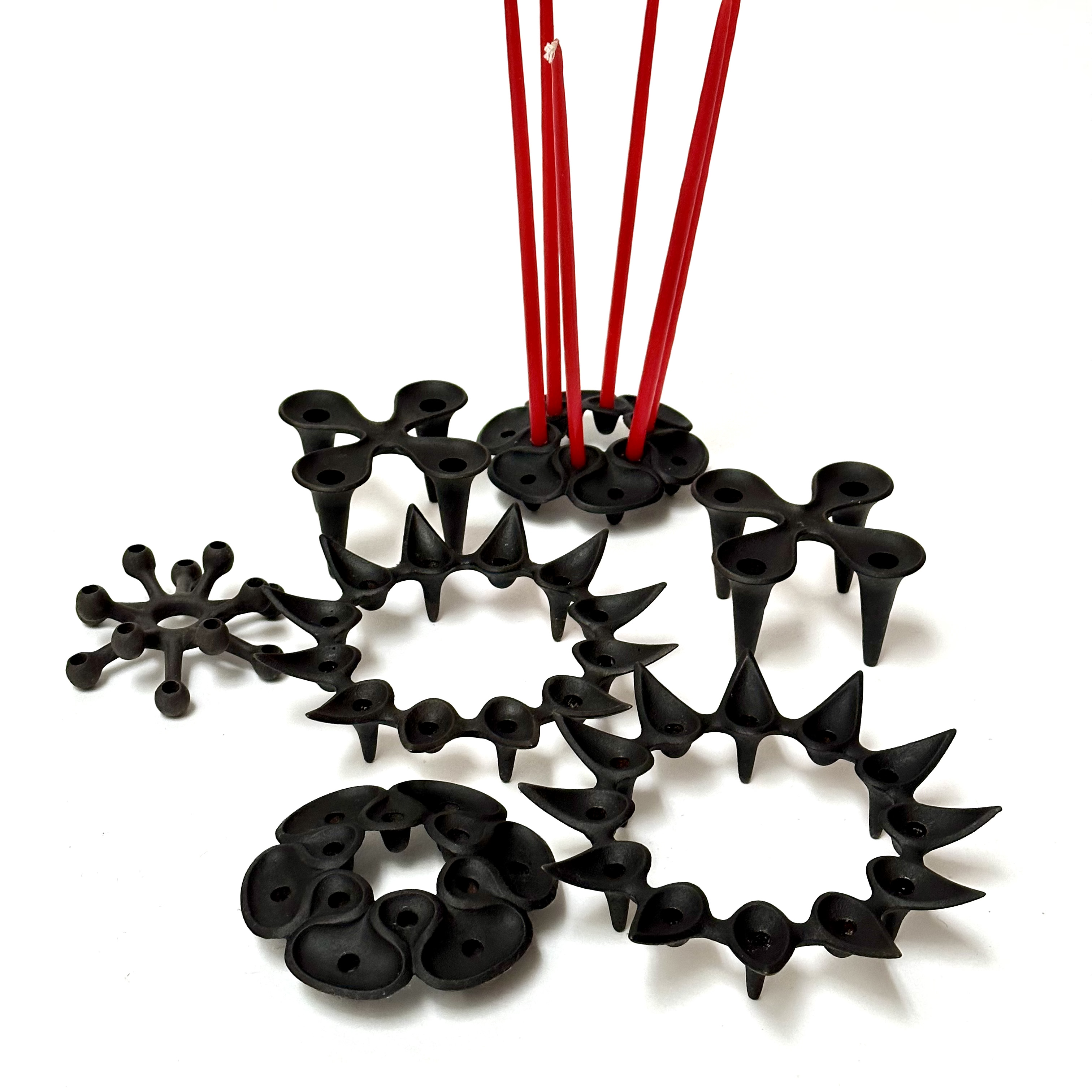 Jens Harald Quistgaard, Candleholders for Dansk Designs, Denmark c