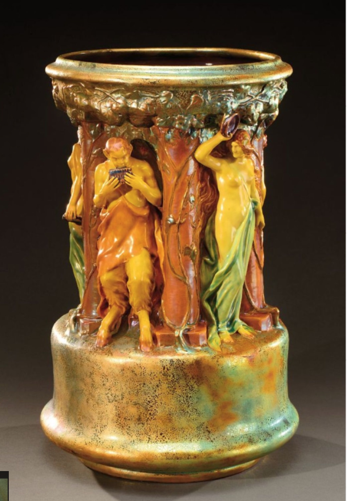 Vase by Lajos Mack (1876-1963) for Zsolnay | Paul Bert Serpette