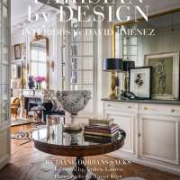 Signature du livre PARISIAN BY DESIGN INTERIORS par DAVID JIMENEZ x Diane Dorrans Saeks