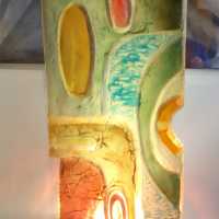 resin sculpture 1970 / vintage