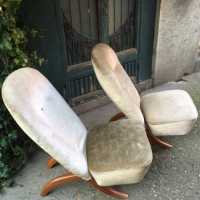 PAIRE DE CHAUFFEUSES