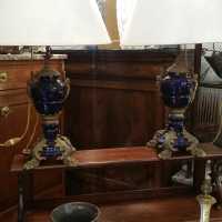 Lampes porcelaines et regules