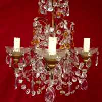 lustre chandelier cristal crystals
