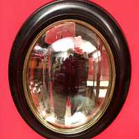 miroir mirror doré sun convex convexe sorcière witch golden BLACK