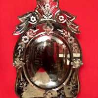 miroir mirror doré sun convex convexe sorcière witch golden