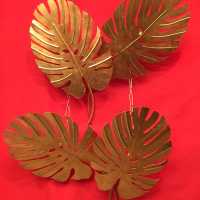 paire pair applique light fixture golden