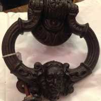 PAIR OF IRON KNOCKERS