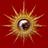 mirror mirror golden convex convex witch golden