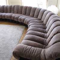 DS600 de sede-suede sofa-brown-1970