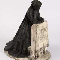 Impératrice Eugénie agenouillée, c.1853, Marie Louise Lefèvre Deumier - Paul Bert Serpette