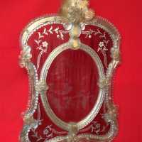 Italian mirror murano 1950 Venetian