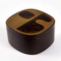 Brasswood box c. 1960 6 1970