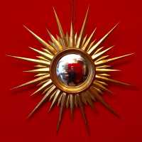 mirror golden mirror sun convex convex witch golden witch