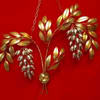 applique light fixture pair pair italian italian golden golden