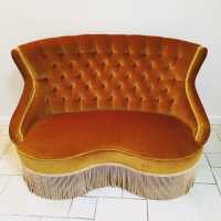 canapes velor armchair toad siege