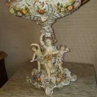 XIXth century porcelain centerpiece (Germany)
