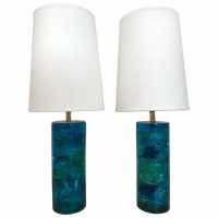 fractal resin lamp