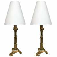 brass bamboo lamp