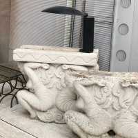 Plaster Feet, 1950 I Washington Lamp, JM Willmotte, 1893