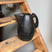 Pitcher, wood, late nineteenth