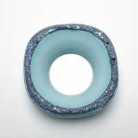 Ceramic mirror by Mia Jensen