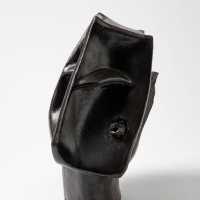 Ceramic sculpture by Michel Lanos, circa 1980-1990