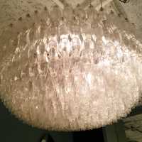 Carlo Scarpa chandelier for Venini