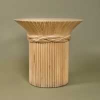 Pedestal, bamboo, anonymous, France, c.1980