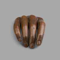 Fragment of bronze hand, late nineteenth