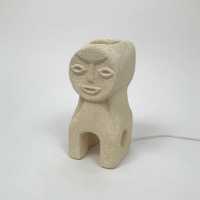 Stone lamp by Albert Tormos.