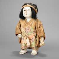 Lacquer figure, Japan, early 19th century