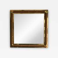 brass mirror gallery house garden jansen