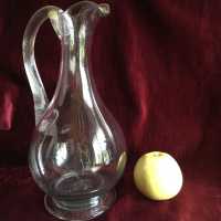 Tall and slender Norman pitcher jug, rather rare by its great size