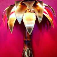 applique gold iron gold light palm palm