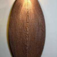 Panel in Hand-carved earth tinged with natural pigments Model TAMA by Christine Rouviere