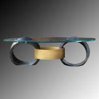 Center table by Frederic DAD and Eva model Ring limited edition.