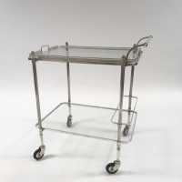 Rolling cart bar cart