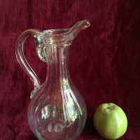 Large blown glass carafe, Normandy XVIIIth, Valley of Bresle