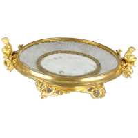 Centerpiece in gilded bronze, Maison Giroux
