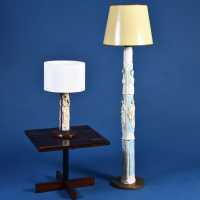 Ceramic lamps by De Marchis