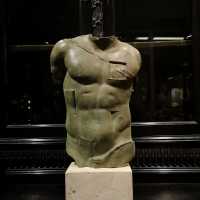 Bronze Perseus bust Igor Mitoraj