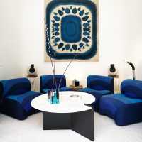 4 Bubble fireside chairs by Carlo Bartoli