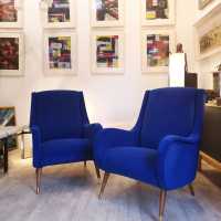 Pair of armchairs, 1960s