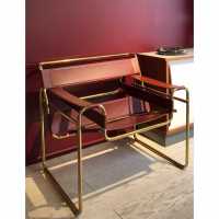 "Wassily" armchair by Marcel Breuer.