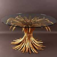 coconut channel gold cob pedestal